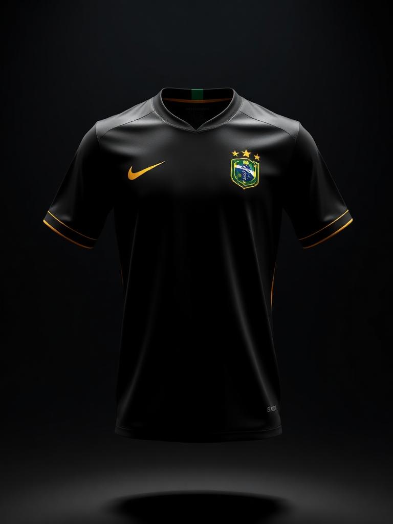 Limited Black Edition Brazil jersey